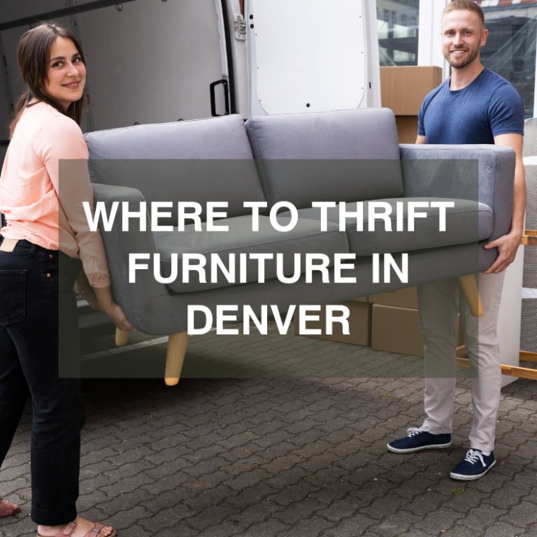 Where to Thrift Furniture in Denver